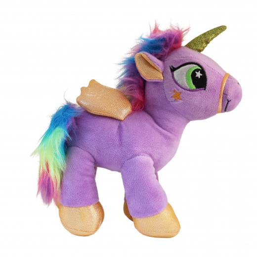 Unicorn Stuffed Animal Plush Toy, Purple