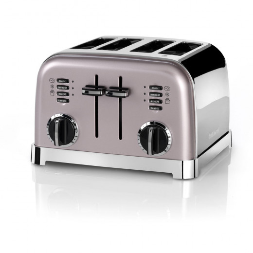 Cuisinart 4 Slice Toaster, Pink Color, 1800 Watt