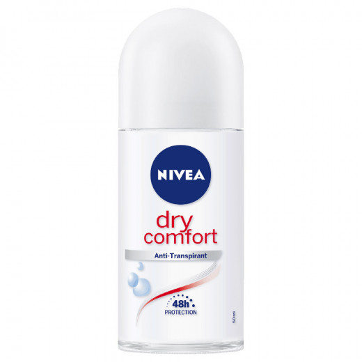 Nivea Dry Comfort Deodorant Roll On, 50 Ml