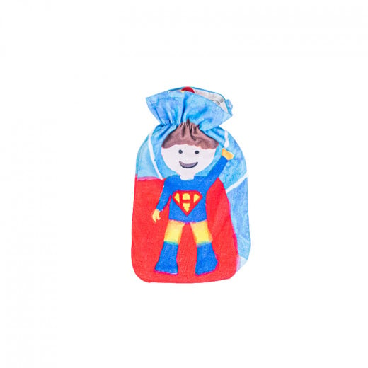 Heat Pack With Fabric Cover Designed With Superhero Theme For Boys
