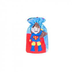 Heat Pack With Fabric Cover Designed With Superhero Theme For Girls