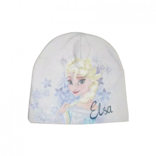 Cool Club Girls Winter Hat, Elsa Design, Light Blue Color