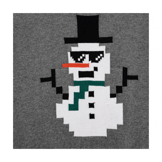 Cool Club Long Sleeve Blouse, Snowman Design
