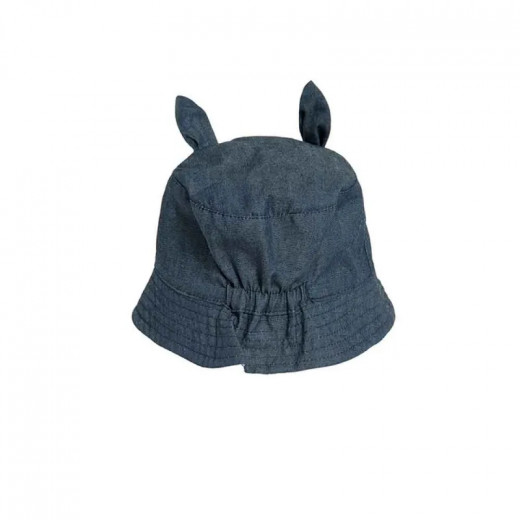 قبعة اطفال, تصميم ارنب, باللون الكحلي من كول كلوب