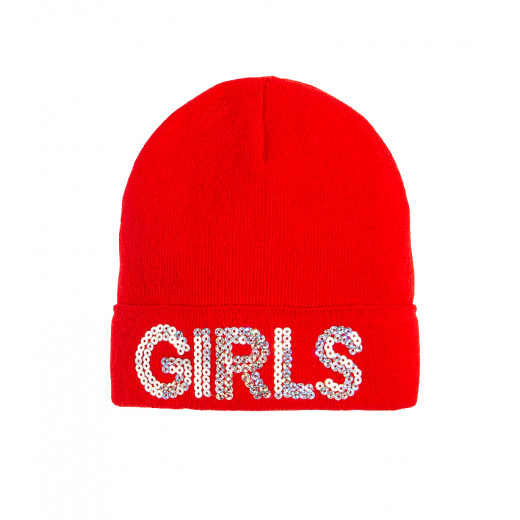 Cool Club Girls Hat, Red Color