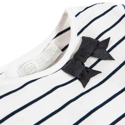 Cool Club Long Sleeve T-Shirt, Striped Design