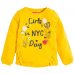 Cool Club Long Sleeves Blouse, Yellow Color