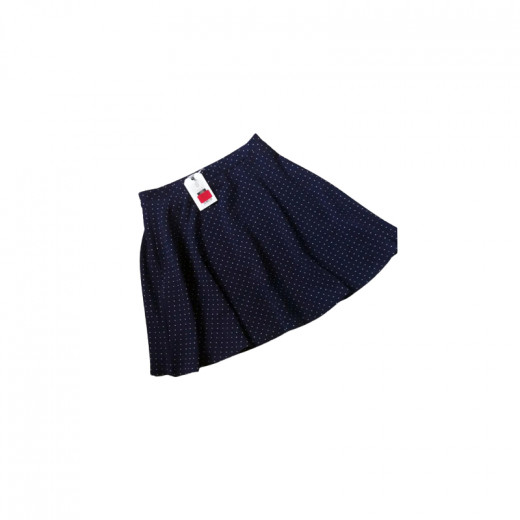 Cool Club Skirt, Navy Blue Color