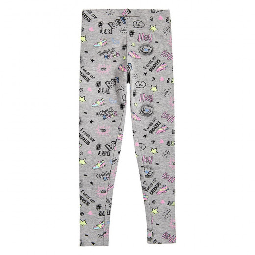 Cool Club Quilted Trouser, Drawing Print