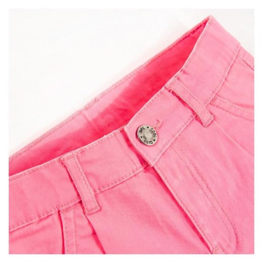 Cool Club Jeans Mini Short, Pink Color