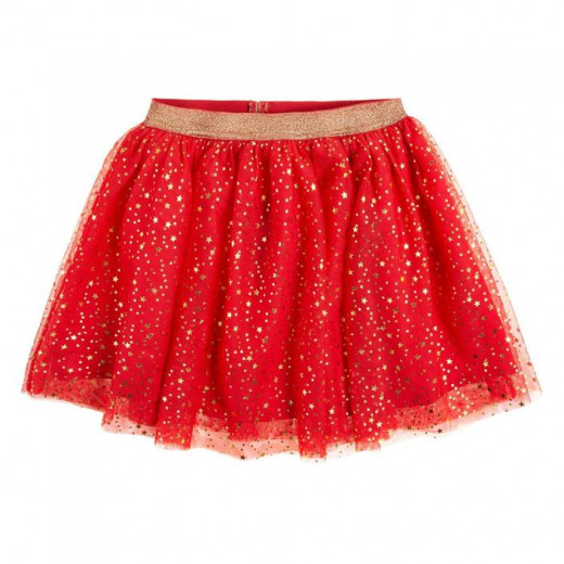 Cool Club Skirt, Red Color