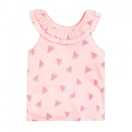 Cool Club Girls Sleeveless Shirt, Pink Color