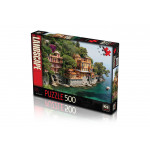 Ks Games Puzzle Seaside Villas Design, 500 Pieces