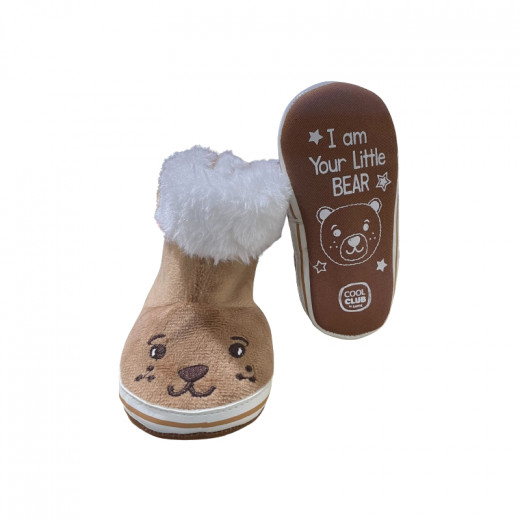 Cool Club Baby Bootie Boot, Brown Color, 20 Cm