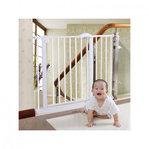 Baby Safe Metal Safety Gate, White Color