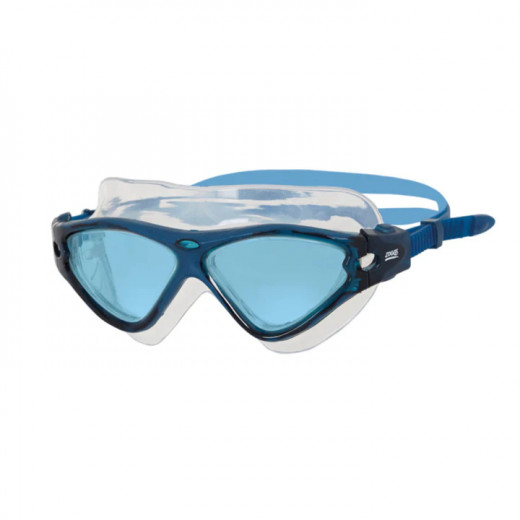 نظارات السباحة تري فيجن ماسك, باللون الازرق من زوجز