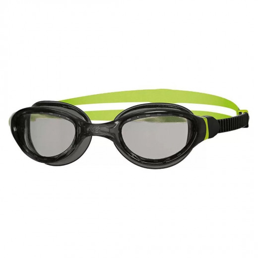 Zoggs Swimming Goggles Phantom 2.0 Junior, Black & Green Color