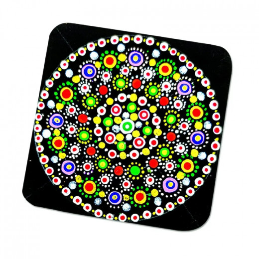 Toy Kraftt Dot Mandala Table Coasters