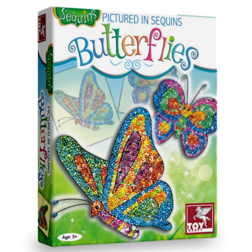 Toy Kraftt Sequins Pictures, Butterflies