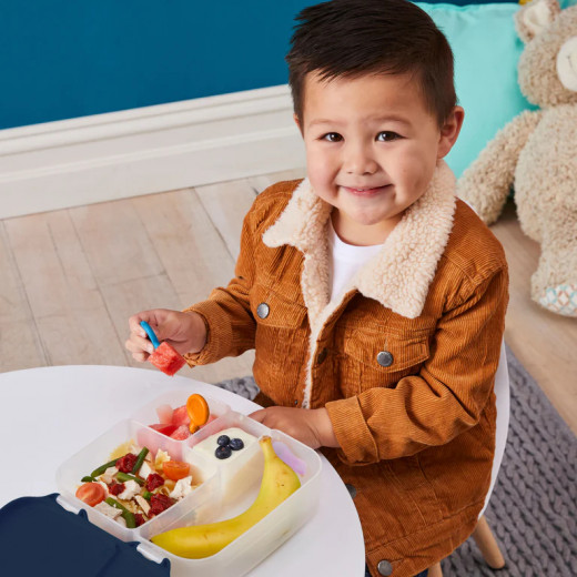 صندوق غذاء للاطفال, باللون البنفسجي من بي بوكس