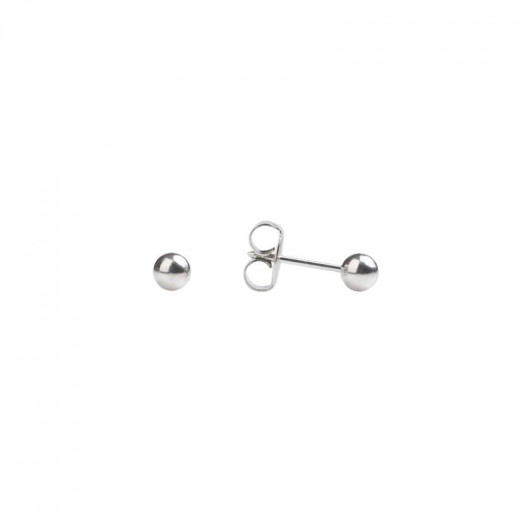 Studex Sensitive Stainless Steel Ball Stud Earrings, 4 Mm