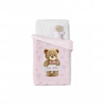 Manterol Baby VIP Blanket, Pink Color Size 110x140