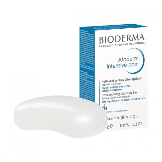 Bioderma Atoderm Intensive Pain Cleansing Soap, 150 Grams , 2 Packs