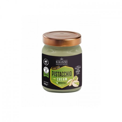 Sisinni Pistachio Cream With Stevia Without Added Sugar, 380 Gram