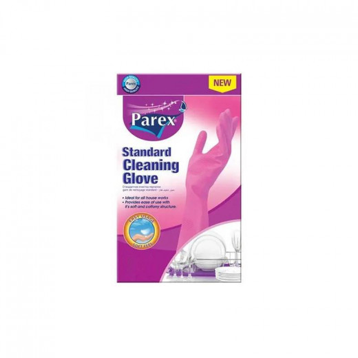 Parex Trend Cleaning Gloves, Medium, Pink Color