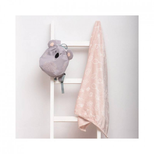 Manterol Nube Baby Blanket, Pink Color, Microfiber 70x100 Cm