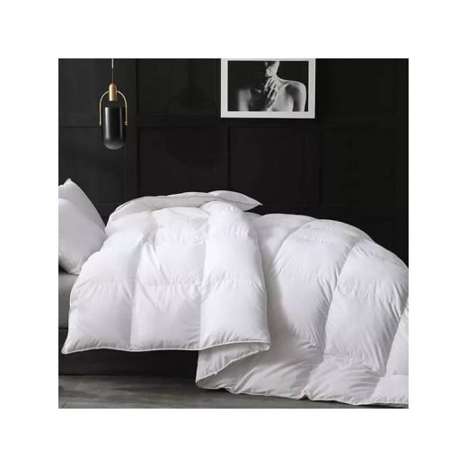 Nova Home Luxury Goose Down Comforter, 100% Cotton Cover, 200*220