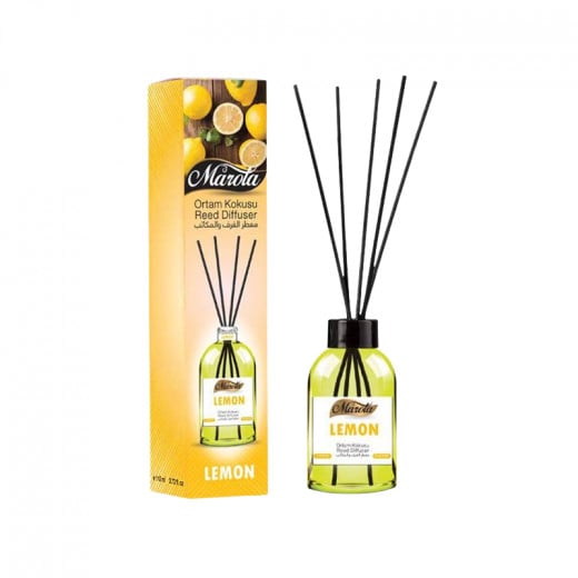 Marota Diffuser Luxury Air Fresheners Perfume Reed Diffuser, Lemon