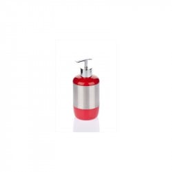 Primanova Lima Liquid Soap Dispenser, Red Color
