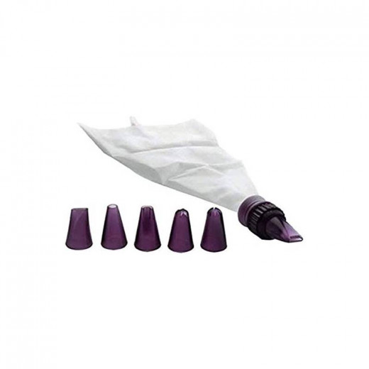 Ibili Flexible Pastry Bag With 6 Nozzles