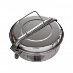 Ibili Steel 2 Dishes Lunchbox Set