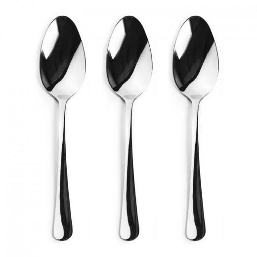 Ibili Set Of 3 Dinner Spoons, 20 Cm