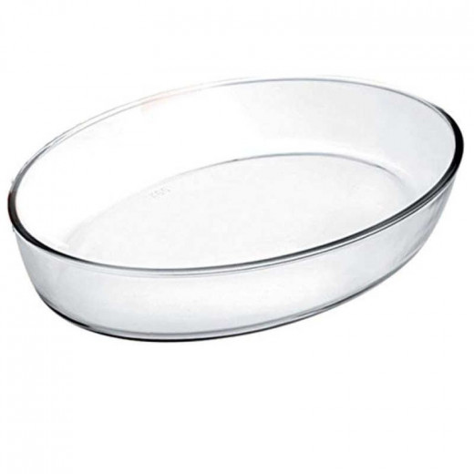 Ibili Oval Glass Tray, 30*21cm