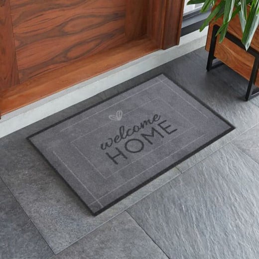 Astra Deco Brush Doormat, Grey Color 50*70 Cm
