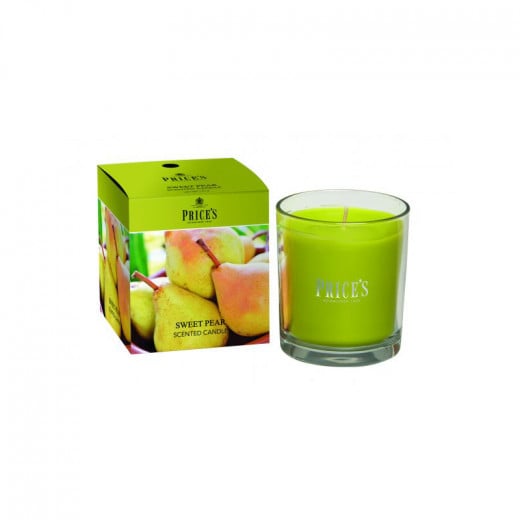 Price's Boxed Candle Jar, Iced Pear