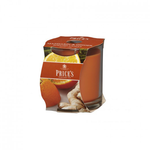 Price's Scented Candle Cluster, Mandarin & Ginger