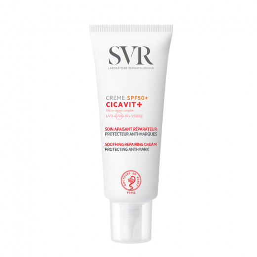 SVR Cicavit Cream ,SPF 50, Soothing Repairing Care, 40ml