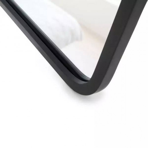 Umbra "Hub Leaning" Mirror - Glass - Black