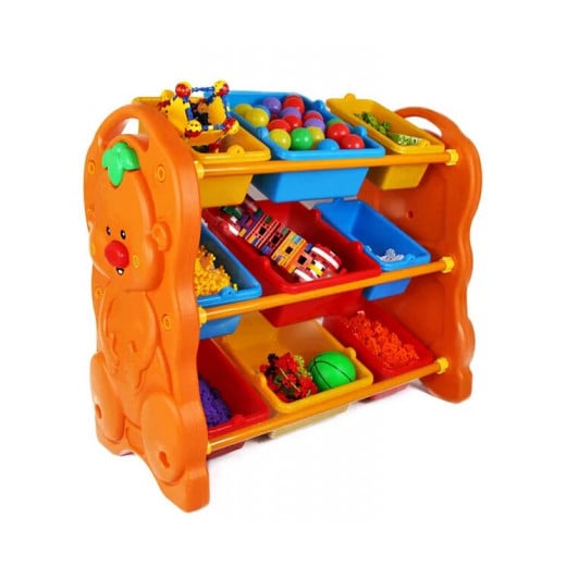 K Edu Play | Plastic Toy Storage Racks