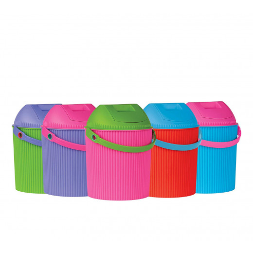 Parex Rainbow Trash Can, Asourted Colors