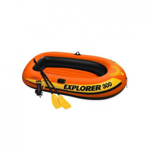 Intex Explorer 300 Boat Set, Ages 6+ , 211cmx117cmx41cm