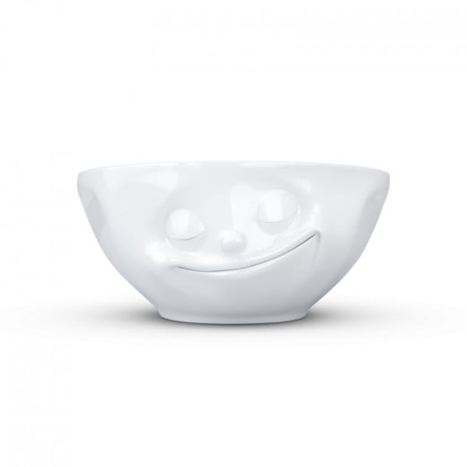 Fifty Eight Product Happy Bowl, White Color, 350ml
