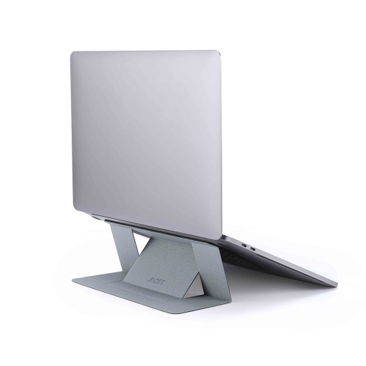 Moft Adhesive Laptop Stand, Silver