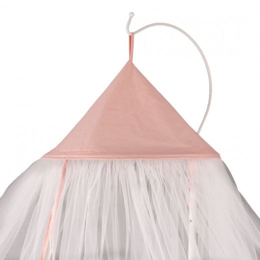 Baby Bed Moon Cone Mosquito Net Pink