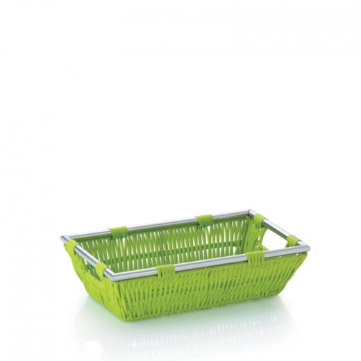 Kela, Basket, Noblesse Design, Medium Size, Green Color