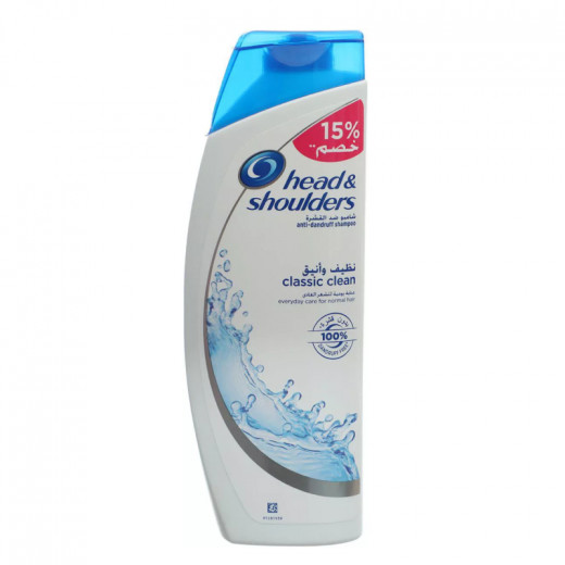 Head & Shoulders Classic Clean Anti Dandruff Shampoo, 400 Ml